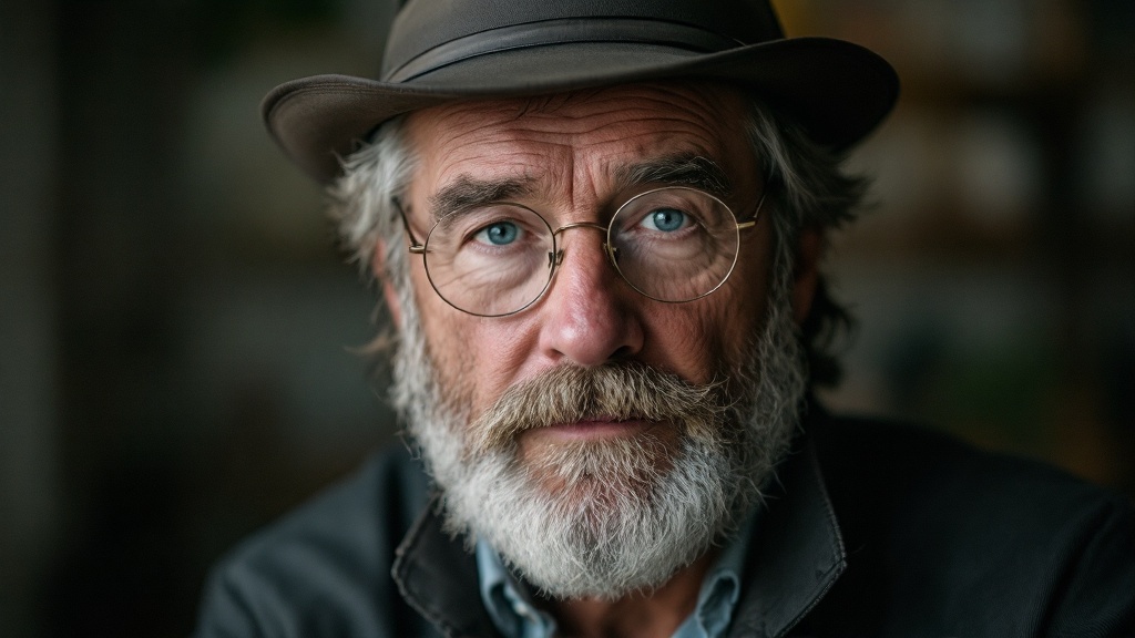 Richard Moor, professionell und einladend lächelnd